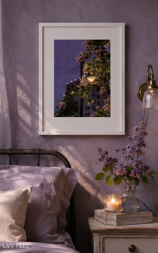 Lavender Evenings Print
