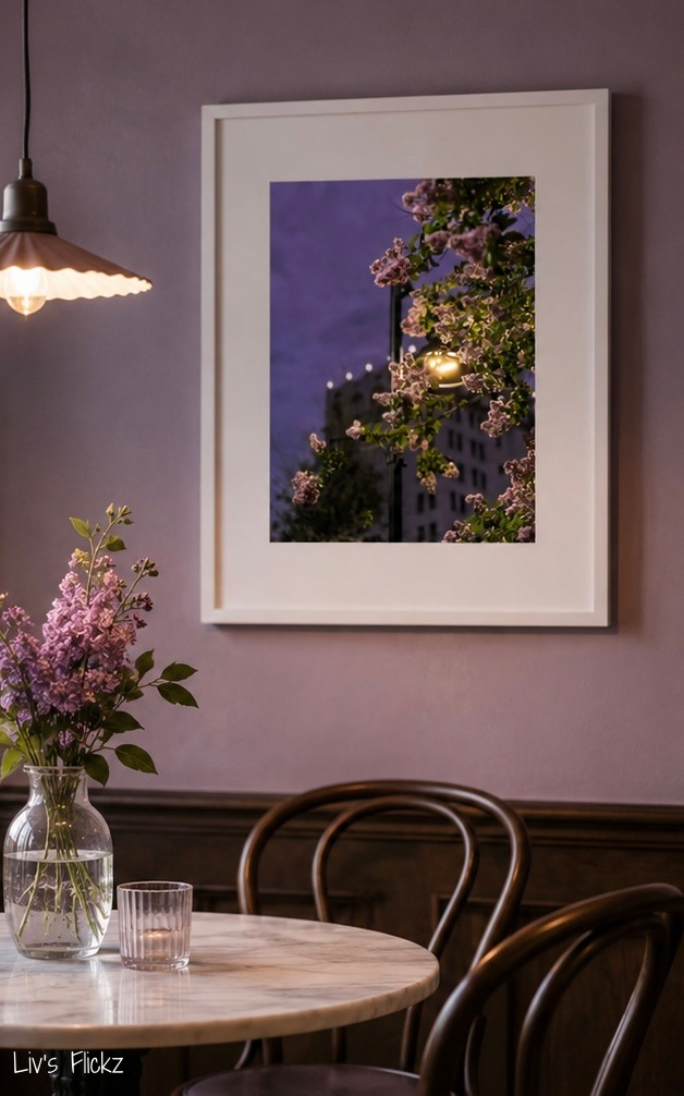 Lavender Evenings Print