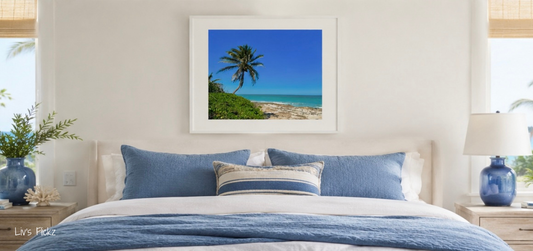Blue Skies Framed Print